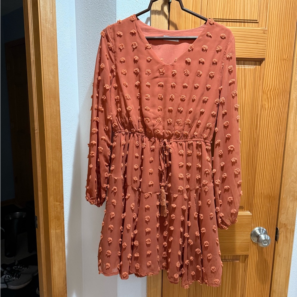 Kirundo Burnt Orange Dress